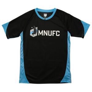MLS Minnesota United FC Boys Short Sleeve Jersey Shirt, Large (12/14)